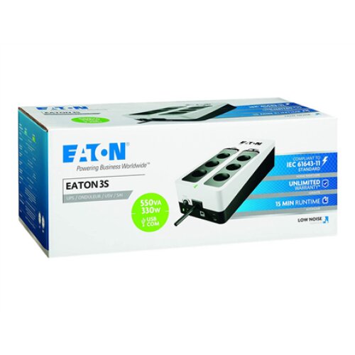 Eaton , UPS , 3S 550 DIN , 550 VA , 330 W
