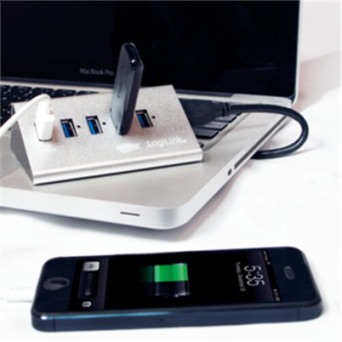 Logilink , UA0227 USB 3.0 High Speed Hub 4-Port + 1x Fast Charging Port