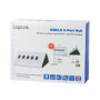 Logilink , UA0227 USB 3.0 High Speed Hub 4-Port + 1x Fast Charging Port