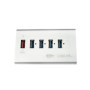Logilink , UA0227 USB 3.0 High Speed Hub 4-Port + 1x Fast Charging Port