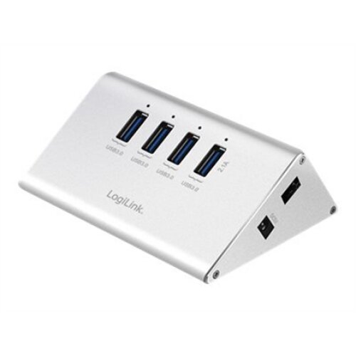 Logilink , UA0227 USB 3.0 High Speed Hub 4-Port + 1x Fast Charging Port