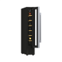 Hoover , Wine Cooler , HWCB 15/1 , Energy efficiency class G , Built-in , Bottles capacity 7 , Black