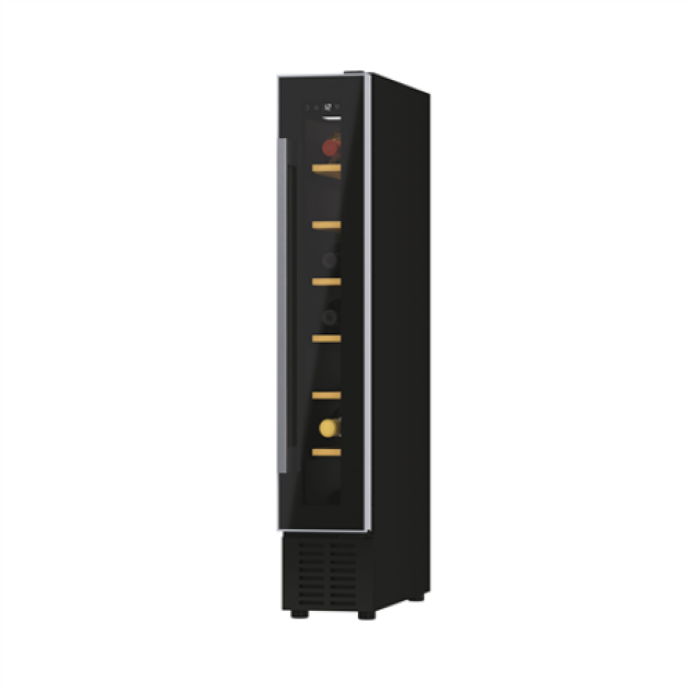 Hoover , Wine Cooler , HWCB 15/1 , Energy efficiency class G , Built-in , Bottles capacity 7 , Black