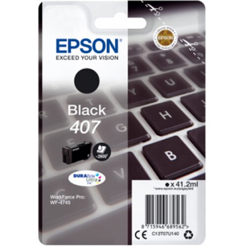 Epson WF-4745 Series , Ink Cartridge L Black , Ink Cartridge , Black