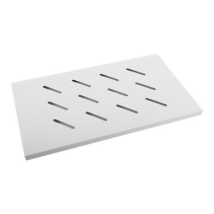 Lanberg 19 fixed shelf 1U/486x270mm, max load capacity up to 120kg , AK-1001-S , Grey