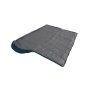 Easy Camp Raven I Square 2°C , Sleeping Bag , 220 x 80 cm , Temperature -12 to 7 °C , Two-way open-end, L-shaped, autolock