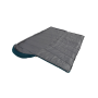 Easy Camp Raven I Square 2°C , Sleeping Bag , 220 x 80 cm , -12 to 7 °C , Two-way open-end, L-shaped, autolock