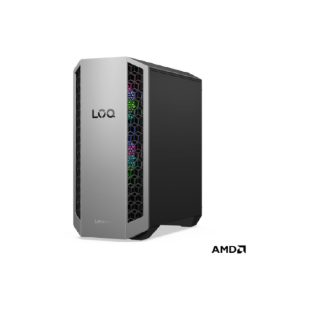 Lenovo LOQ , 26ADR10 , Desktop , Tower , AMD Ryzen 7 , 8745HX , 16 GB , SODIMM DDR5 , NVIDIA GeForce RTX 5050 , No Optical drive , No keyboard , Windows 11 Home , Warranty 24 month(s)