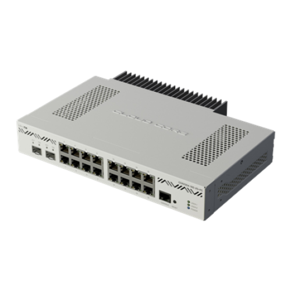 Mikrotik CCR2004-16G-2S+PC , Ethernet Router , CCR2004-16G-2S+PC , 10/100/1000 Mbit/s , Mesh Support No , MU-MiMO No , No mobile broadband