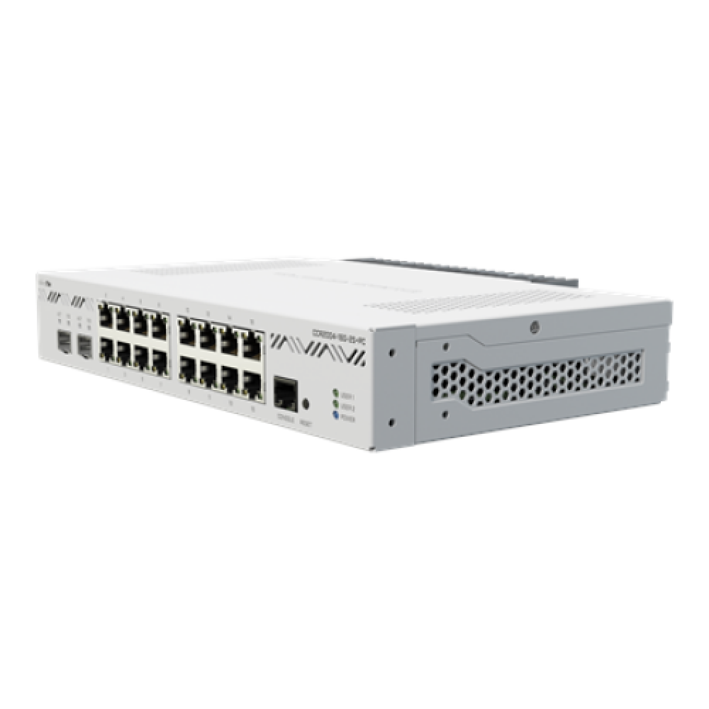 Mikrotik CCR2004-16G-2S+PC , Ethernet Router , CCR2004-16G-2S+PC , 10/100/1000 Mbit/s , Mesh Support No , MU-MiMO No , No mobile broadband