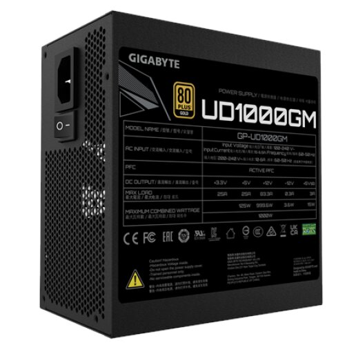 Gigabyte , PSU , GP-UD1000GM , 1000 W