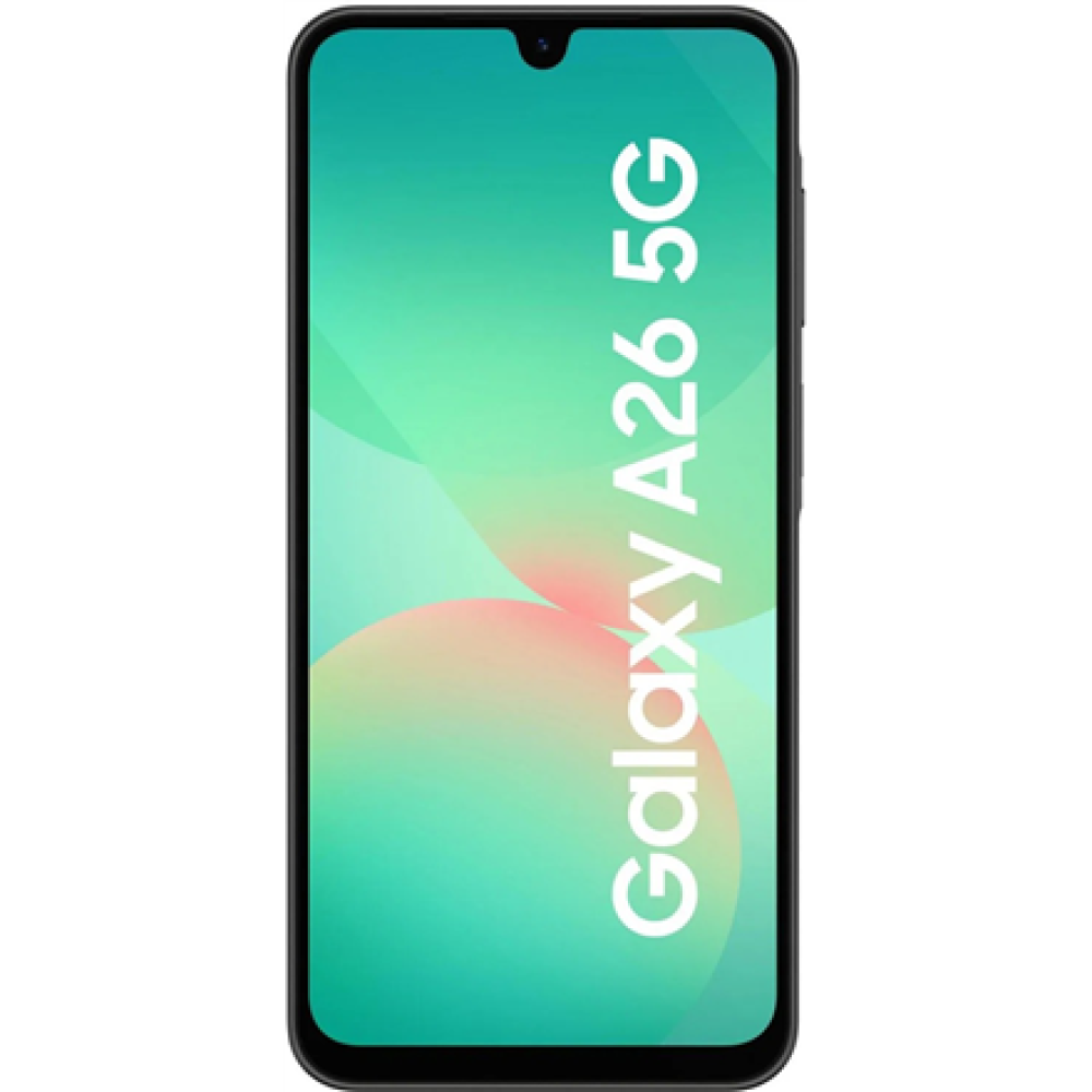 Samsung Galaxy A26 (A266) (Black) Dual SIM 6.7“ Super AMOLED 1080x2340/2.4GHz&2.4GHz/128GB/6GB RAM/Android 15/WiFi,BT,5G , Samsung