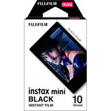 Fujifilm , Instax Mini , BLACK FRAME (10pl) Instant Film , 54 x 86 mm