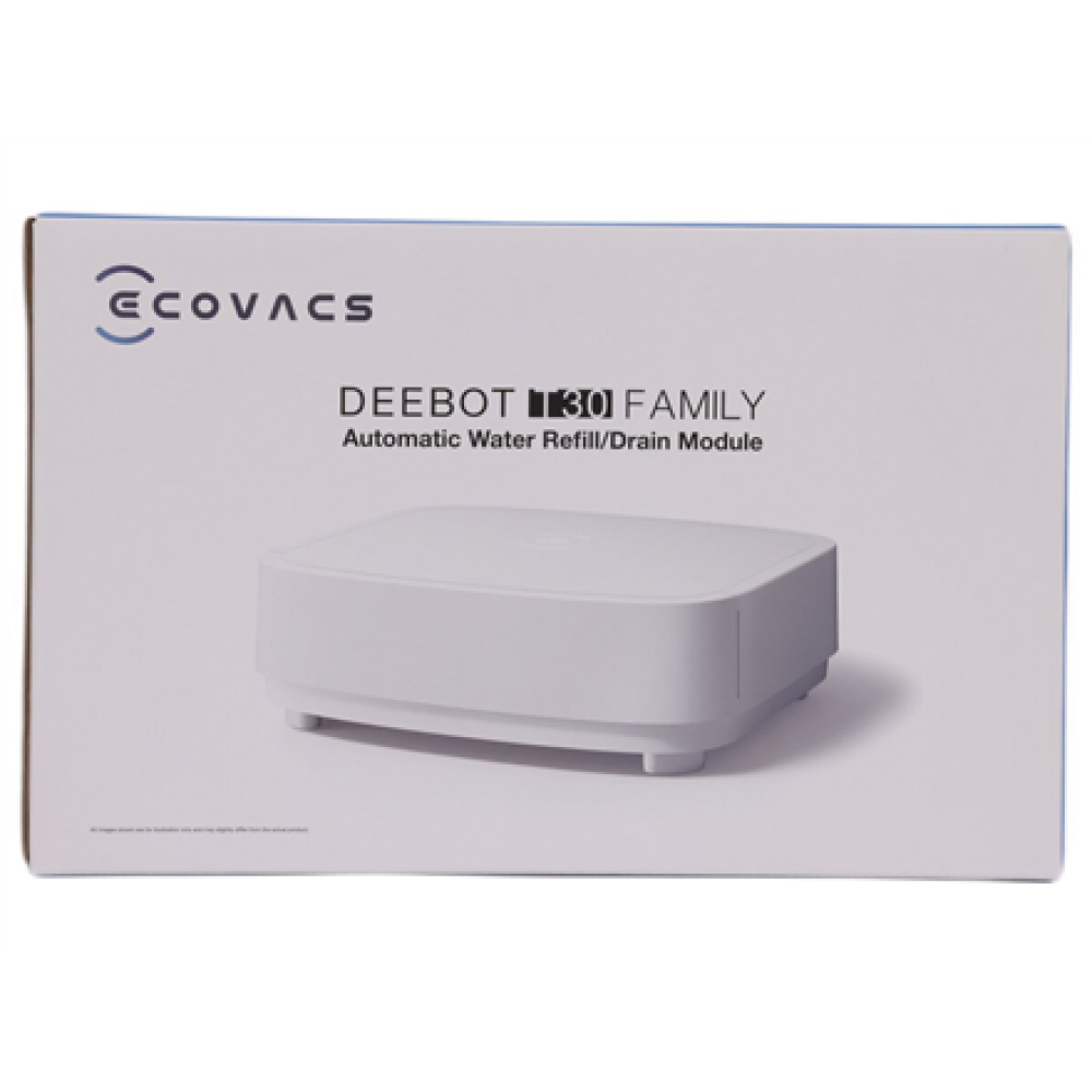 Ecovacs Water Supply Kit in white for automatic refilling and draining for T30 family , FM2321 , While