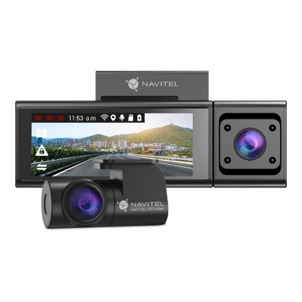 Navitel , Triple channel Full HD Dashcam , RC3 PRO , GPS (satellite) , 820 x 320 , Maps included