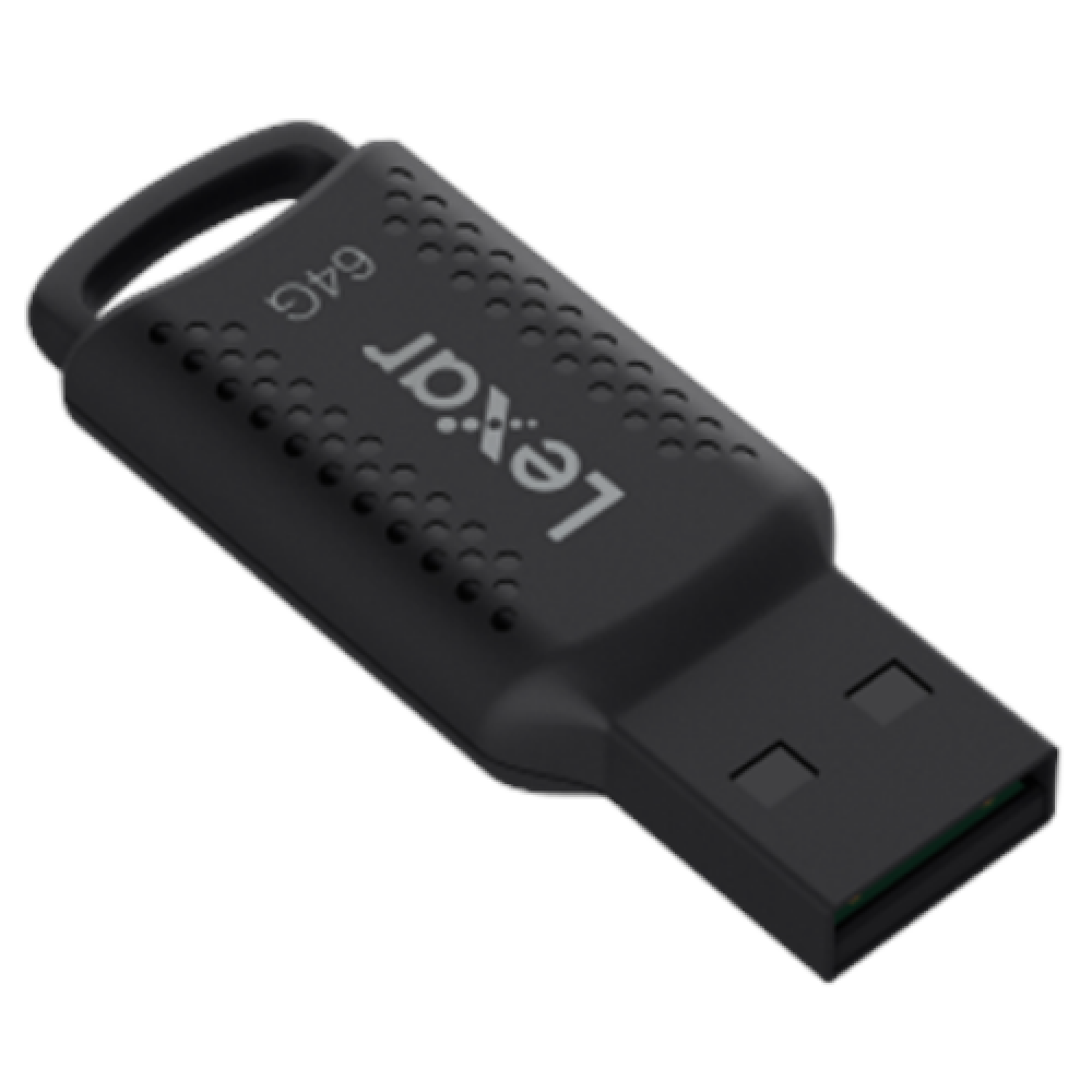 Lexar , USB Flash Drive , JumpDrive V400 , 64 GB , USB 3.0 , Black
