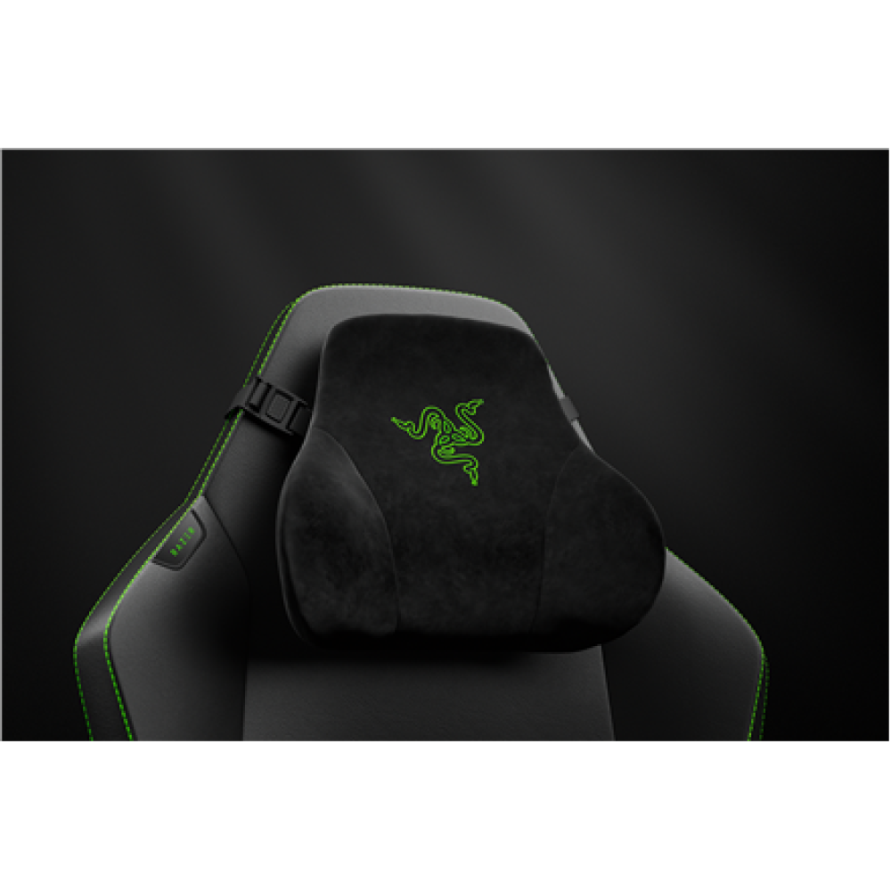 Razer Ergonomic Gaming Chair with Breathable Comfort , Iskur V2 NewGen , Black/Green