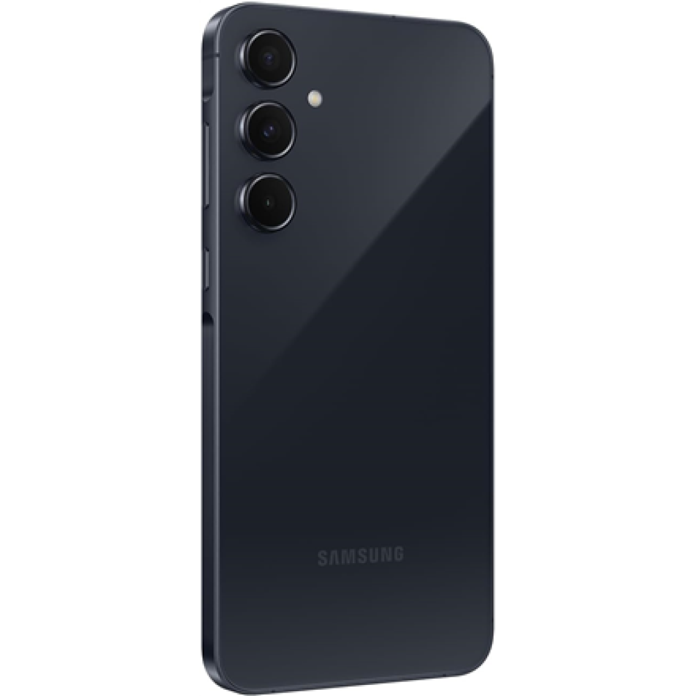 Samsung Galaxy , A55 , Awesome Navy , 6.6 , Super AMOLED , 1080 x 2340 pixels , Exynos , 1480 (4 nm) , Internal RAM 8 GB , 256 GB , microSDXC (uses shared SIM slot) , Dual SIM , Nano-SIM, eSIM , 3G , 4G , 5G , Main camera resolution 50+12+5 MP , Secondary