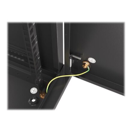 Lanberg , Rack cabinet 19 wall-mount 9U/600x450 for self-assembly with metal door (flat pack) , WF01-6409-00B , Black