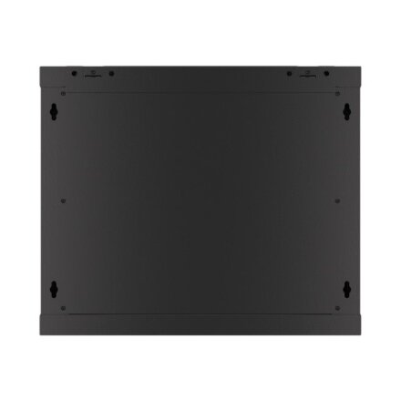 Lanberg , Rack cabinet 19 wall-mount 9U/600x450 for self-assembly with metal door (flat pack) , WF01-6409-00B , Black