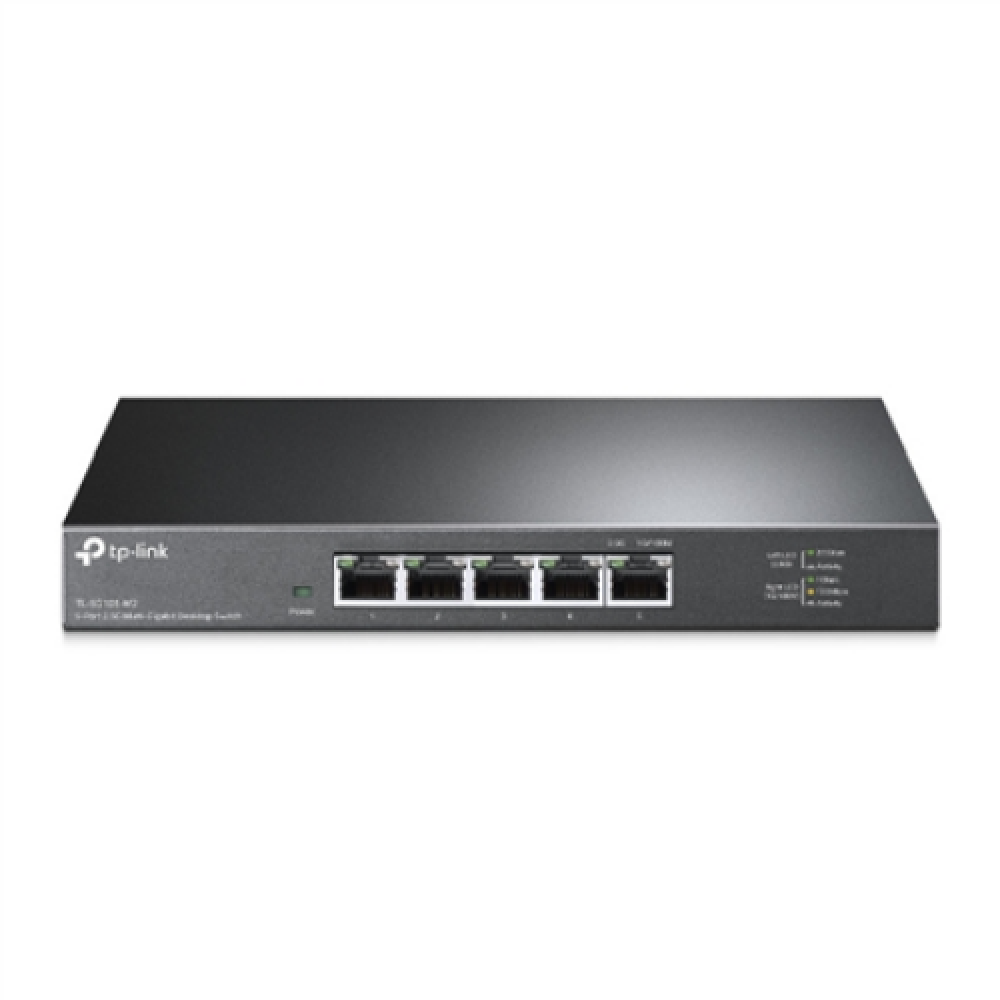 TP-LINK , 5-Port 2.5G Desktop Switch , TL-SG105-M2 , Unmanaged , Desktop , Power supply type External