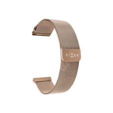 Fixed , Mesh Strap with Quick Release 20mm for Smartwatch , Rose gold Fixed , Mesh Strap with Quick Release 20mm for Smartwatch , Rose gold