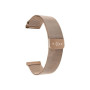Fixed , Mesh Strap with Quick Release 20mm for Smartwatch , Rose gold