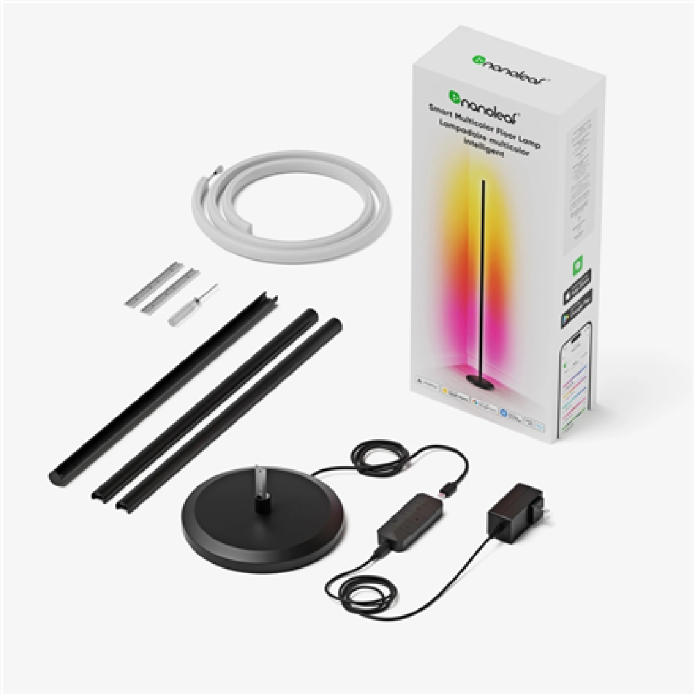 Nanoleaf Floor Lamp Smart Matter WiFi,22 W,RGBW