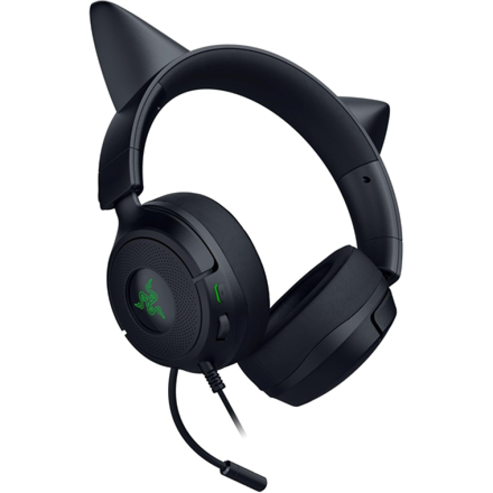 Razer Gaming Headset , Kraken Kitty V3 X , Wired , Over-Ear , Microphone , Black