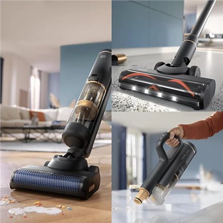 Philips Vacuum cleaner , XW7264/11 AquaTrio 7000 series , Cordless operating , Handstick , Washing function , 160 W , 21.6 V , Black
