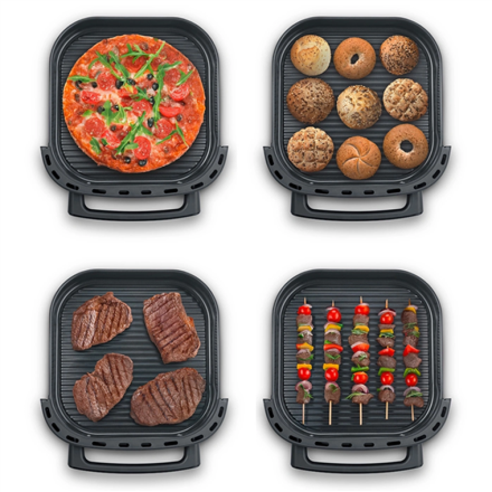 Caso Air Fryer , AirFry & PizzaChef , Power 2850 W , Capacity 6 L , Black