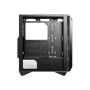 MSI MPG GUNGNIR 110R PC Case, Mid-Tower, USB 3.2, Black , MSI , MPG GUNGNIR 110R , Black , ATX , Power supply included No