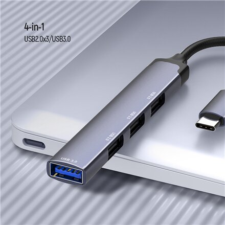 ColorWay 4-in-1 Docking Station , CW-HUB04