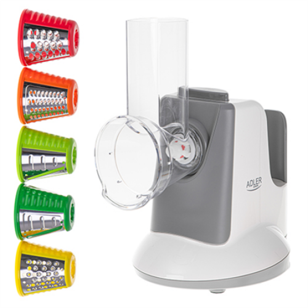 Adler , Vegetable Slicer , AD 4815 , White/Grey , 150 W