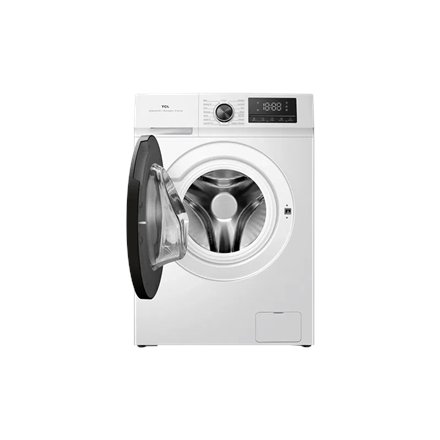 TCL , Washing machine , FF1024WA2 , Energy efficiency class A-10% , Front loading , Washing capacity 10 kg , 1400 RPM , Depth 61 cm , Width 59.5 cm , Display , LED , Steam function , White