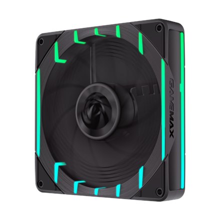 Gamemax Case Fan , TORNADO T14 ARGB-R , Black