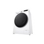 LG , Washing Machine , F2WR508S0W , Energy efficiency class A , Front loading , Washing capacity 8 kg , 1200 RPM , Depth 47.5 cm , Width 60 cm , LED , Steam function , Direct drive , White