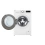 LG , Washing Machine , F2WR508S0W , Energy efficiency class A , Front loading , Washing capacity 8 kg , 1200 RPM , Depth 47.5 cm , Width 60 cm , LED , Steam function , Direct drive , White