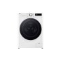 LG , Washing Machine , F2WR508S0W , Energy efficiency class A , Front loading , Washing capacity 8 kg , 1200 RPM , Depth 47.5 cm , Width 60 cm , LED , Steam function , Direct drive , White