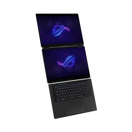 Asus GX651AX-SR005X , Asus GX651AX-SR005X ROG Zephyrus Duo 16 , Stellar Grey , 2x16 , OLED , Touchscreen , 3K , 2880 x 1800 pixels , 120 Hz , Anti-Reflective , Intel Core Ultra 9 , 386H , 64 GB , LPDDR5X , Solid-state drive capacity 2000 GB , NVIDIA GeFor
