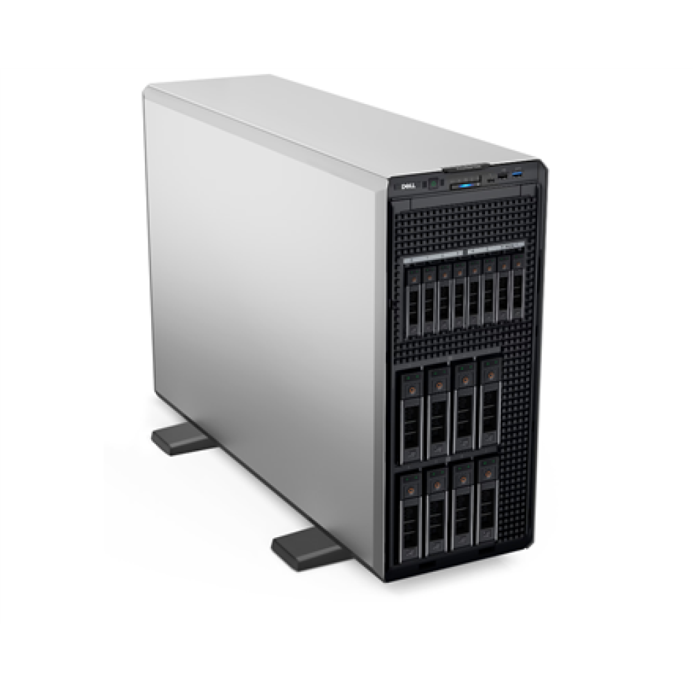 Dell PowerEdge , T560 , Tower , Intel Xeon , 1 , Silver 4510 , 12 , 24 , 2.4 GHz , 1x32GB/2x4TB , Up to 8 x 3.5 , PERC H755 , iDRAC9 Enterprise , No OS , Warranty Basic NBD, 36 month(s)