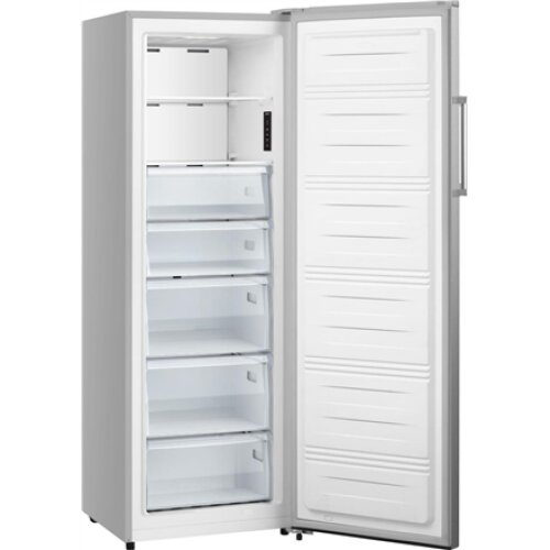 Gorenje , Freezer , FN617EES5 , Energy efficiency class E , Upright , Free standing , Height 172 cm , Total net capacity 240 L , No Frost system , Display , Stainless Steel