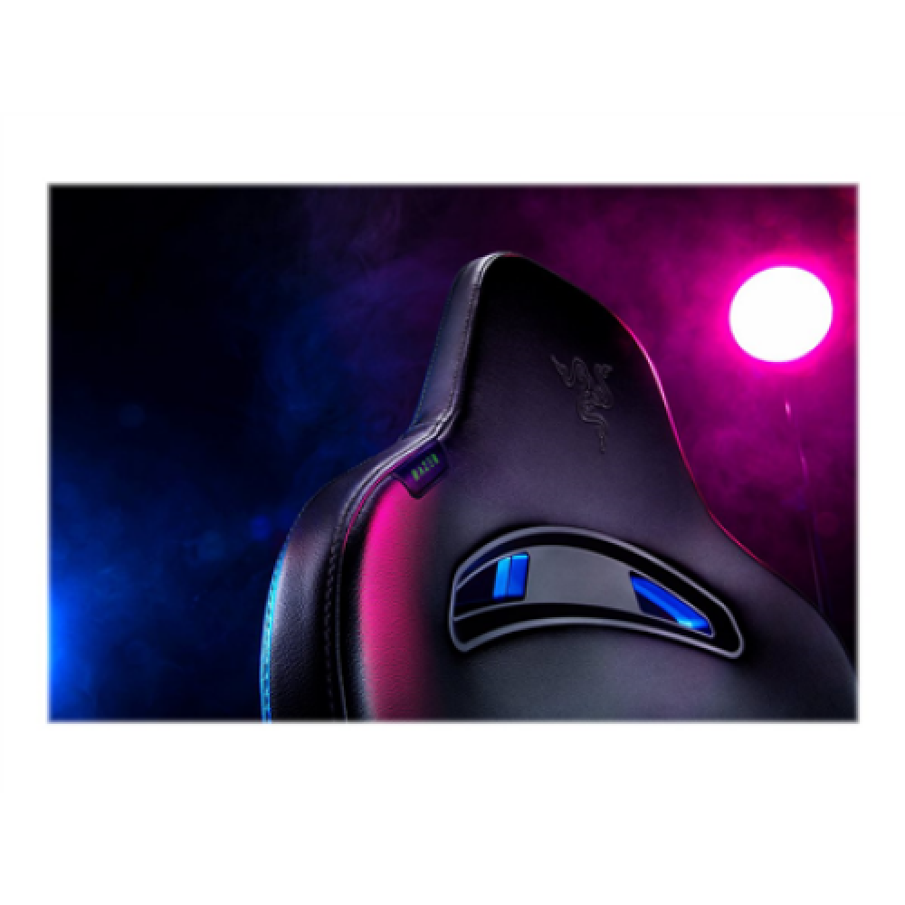 Razer Enki Ergonomic Gaming Chair EPU Synthetic Leather; Steel , Black