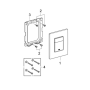Grohe Skate Cosmopolitan Flush Plate 38732DL0 Brushed warm sunset