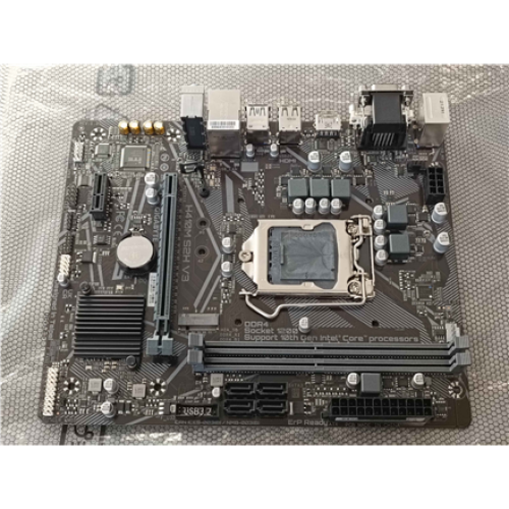 SALE OUT. GIGABYTE H410M S2H V3 1.0 M/B Gigabyte H410M S2H V3 1.0 M/B Processor family Intel, Processor socket LGA1200, DDR4 DIMM, Memory slots 2, Supported hard disk drive interfaces SATA, M.2, Number of SATA connectors 4, Chipset Intel H, Micro ATX, REF