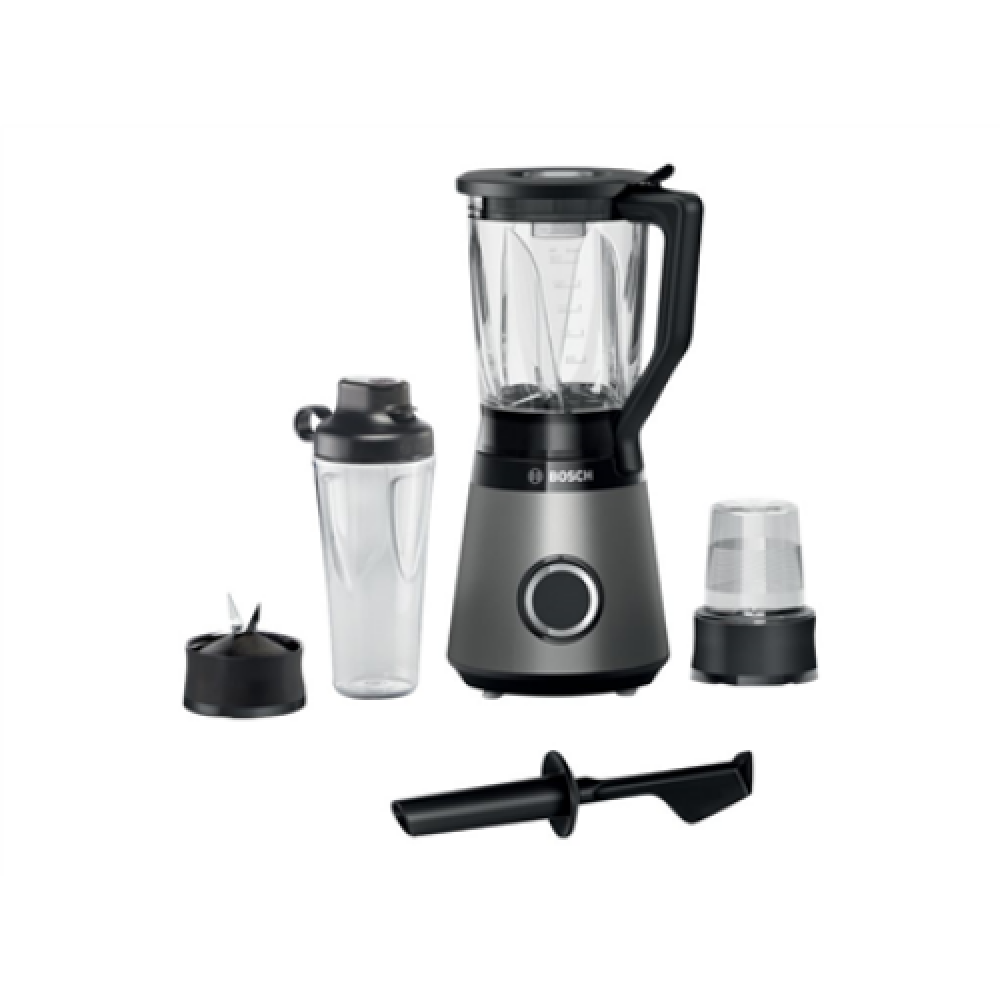 Bosch , Blender , VitaPower MMB6172S , Tabletop , 1200 W , Jar material Glass , Jar capacity 1.5 L , Silver/Black