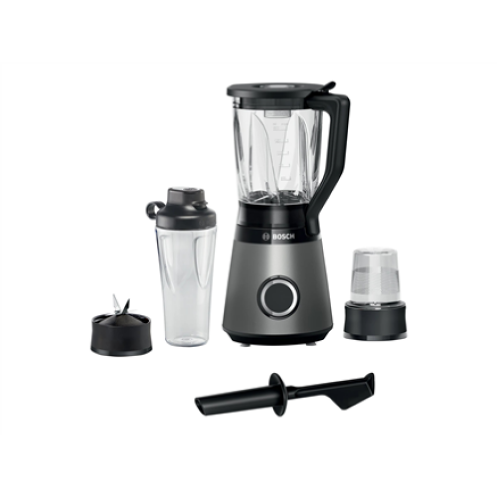 Bosch , Blender , VitaPower MMB6172S , Tabletop , 1200 W , Jar material Glass , Jar capacity 1.5 L , Silver/Black