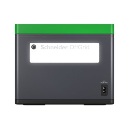 Schneider Electric OffGrid Portable Power Station 730, 738Wh Lithium-ion, LCD, 2 CEE 7/3 Schuko outlets, Sinewave, 3 USB-A, 2 USB-C, Wireless Charger , PPS730-GR