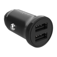 FIXED Dual USB Car Charger 15W, Black , Fixed