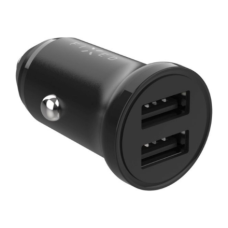 FIXED Dual USB Car Charger 15W, Black , Fixed